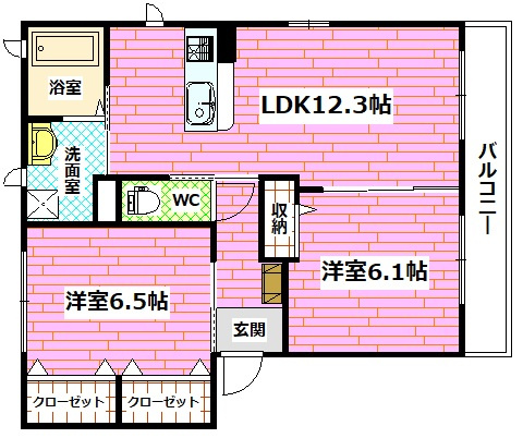スプレモ エルフォの間取り