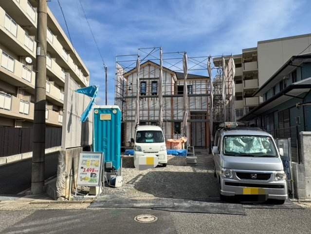 ーBloomーブルームー小倉南区横代北町1丁目3期　【小倉南区　新築戸建て】の外観|現地撮影　2025,12,23　ーBloomーブルームー小倉南区横代北町1丁目3期　【小倉南区　新築戸建て】