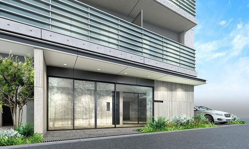 イプセ押上のエントランス