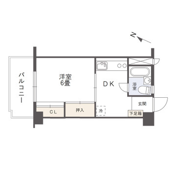 トーカンマンション新上橋第10の間取り