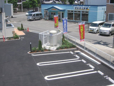 【駐車場】 | ラ・ペッシェＳ | 駐車場です