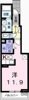 【間取り】 | メゾン　ロングフィールド