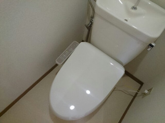 【トイレ】 | パレスイナバ | シンプルで使いやすいトイレです