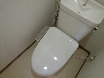 【トイレ】 | パレスイナバ | シンプルで使いやすいトイレです