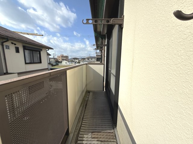 メゾンファミーユＡ棟のバルコニー