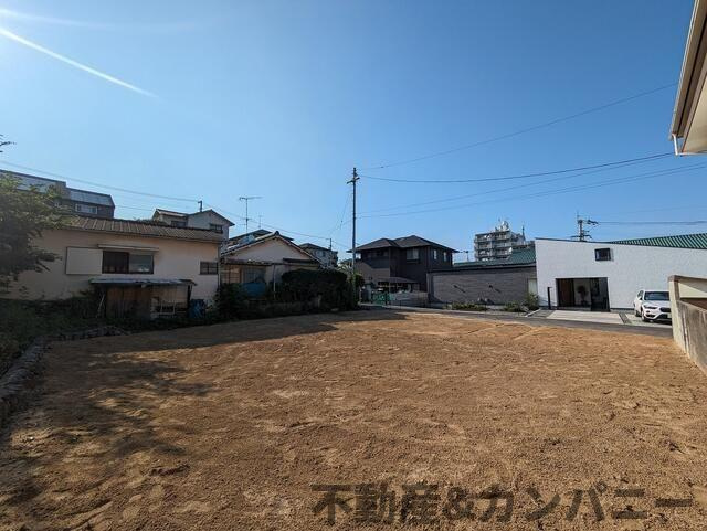 松山市朝美２丁目の売地の外観|外はこのようになっています