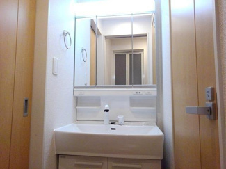 【洗面所】 | プレステージ | 広い洗面スペース