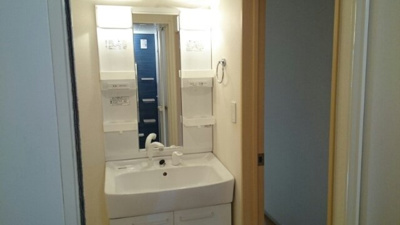 【洗面所】 | ビュー羽鳥野 | 脱衣スペースもあります