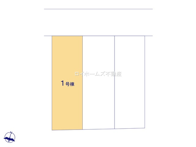 【区画図】 | 名古屋市守山区笹ヶ根３丁目808『仲介料無料』新築戸建て | 1号棟