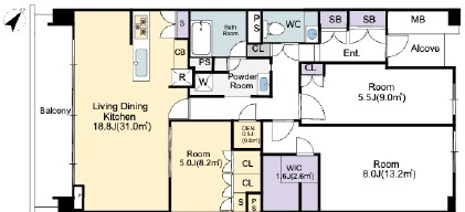 Sun Village A棟 5階の画像