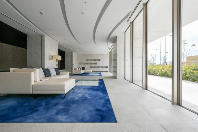 Sun Village A棟 5階のロビー|エントランスロビーの写真です。