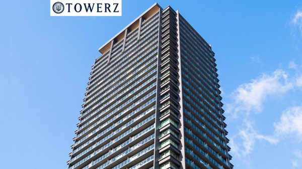 【外観】 | 【外観】梅田エリア徒歩圏の天空都心居住区に建つタワーマンション！都会的でシャープな造形デザイン！