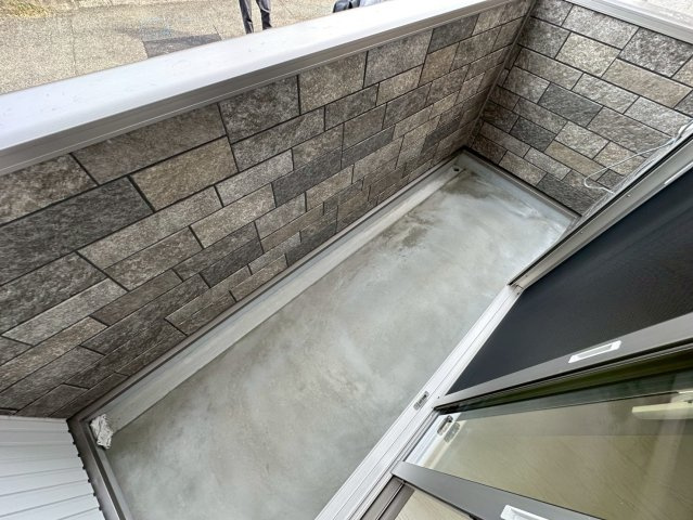 KTIレジデンス西新町のバルコニー