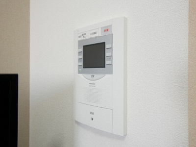 【セキュリティ】 | プレサンス谷町リーベ | モニター付きインターホンです
