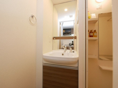 【洗面所】 | プレサンス谷町リーベ | 使いやすい洗面所です