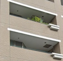 川崎市麻生区万福寺１丁目の賃貸マンションのバルコニー