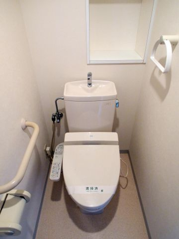 南海ハイライズフラット天下茶屋のトイレ