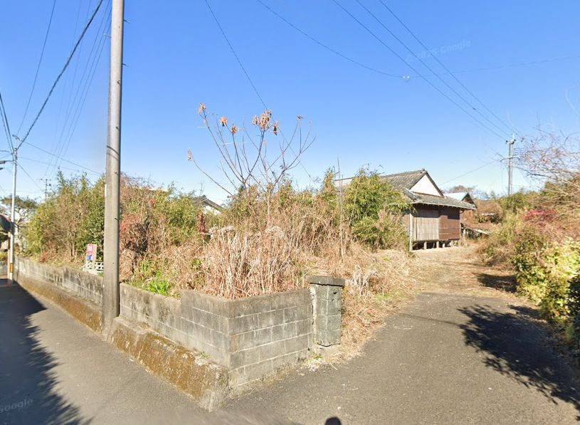 都城市安久町の売地の外観