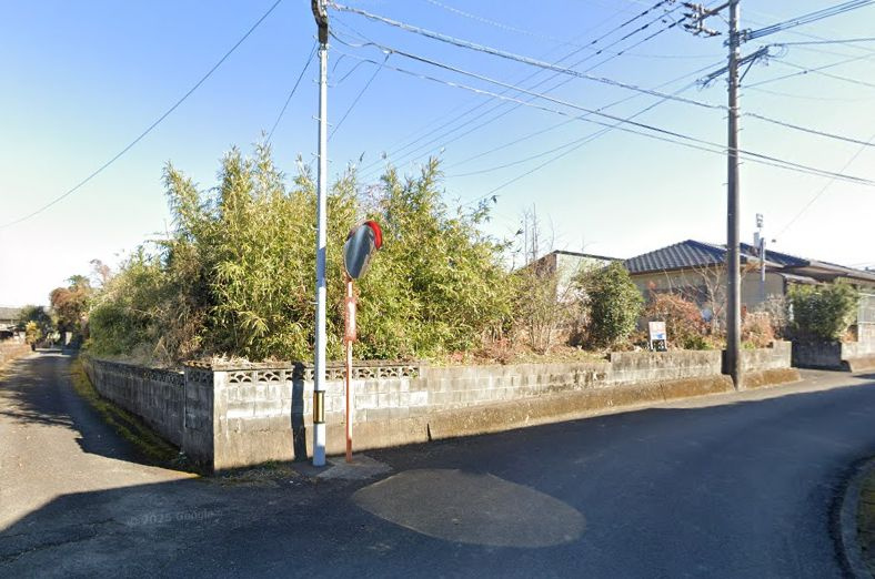 都城市安久町の売地の外観