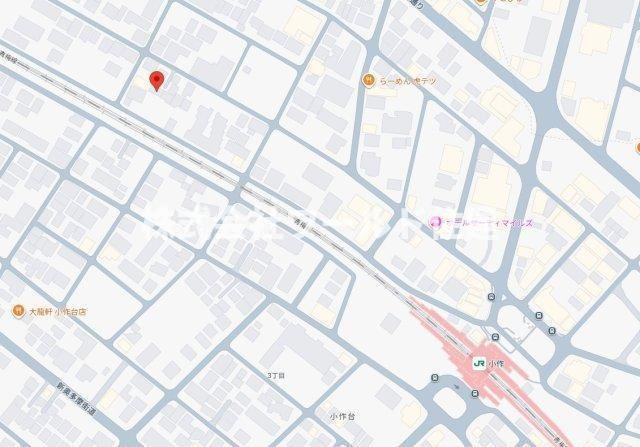 【成約済み物件】羽村市小作台2丁目の地図