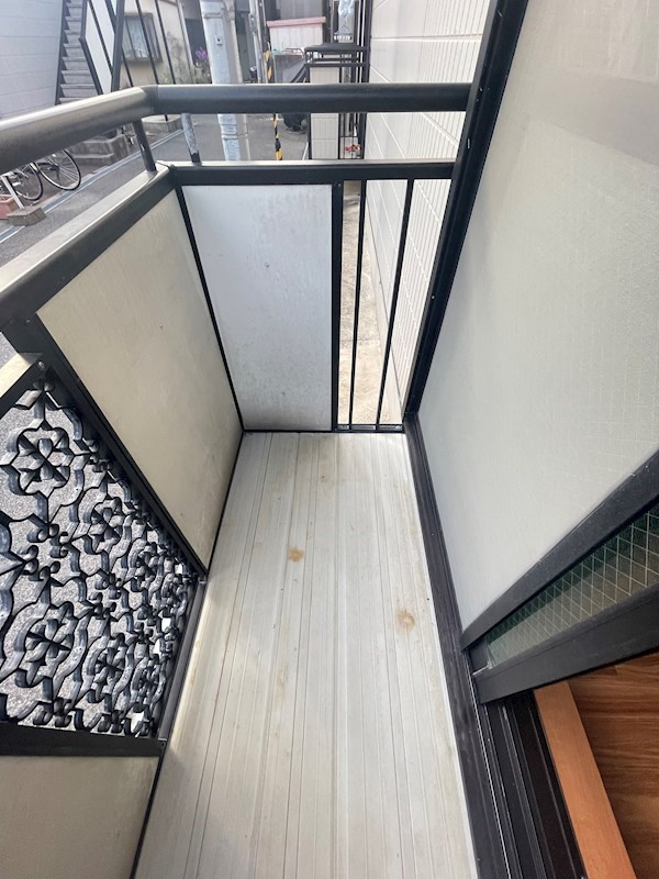 パセオミフネのバルコニー