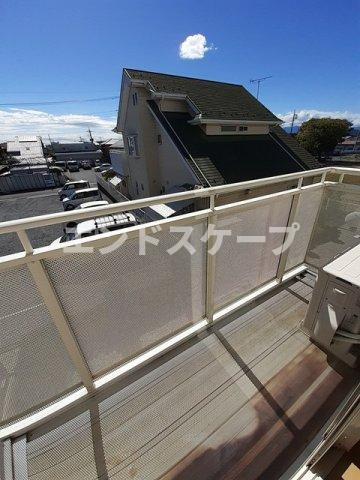 シャルマン・ヴィラＡのバルコニー|高崎、前橋のお部屋探しはエンドスケープまで！お客様の理想お聞かせ下さい♪