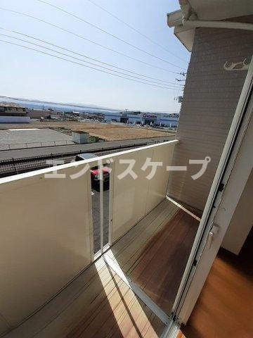 フルールメゾンＡのバルコニー|高崎、前橋のお部屋探しはエンドスケープまで！お客様の理想お聞かせ下さい♪