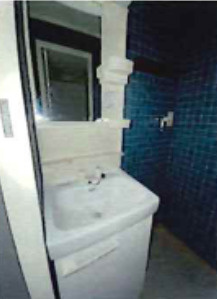 六甲アビタシオンの洗面所