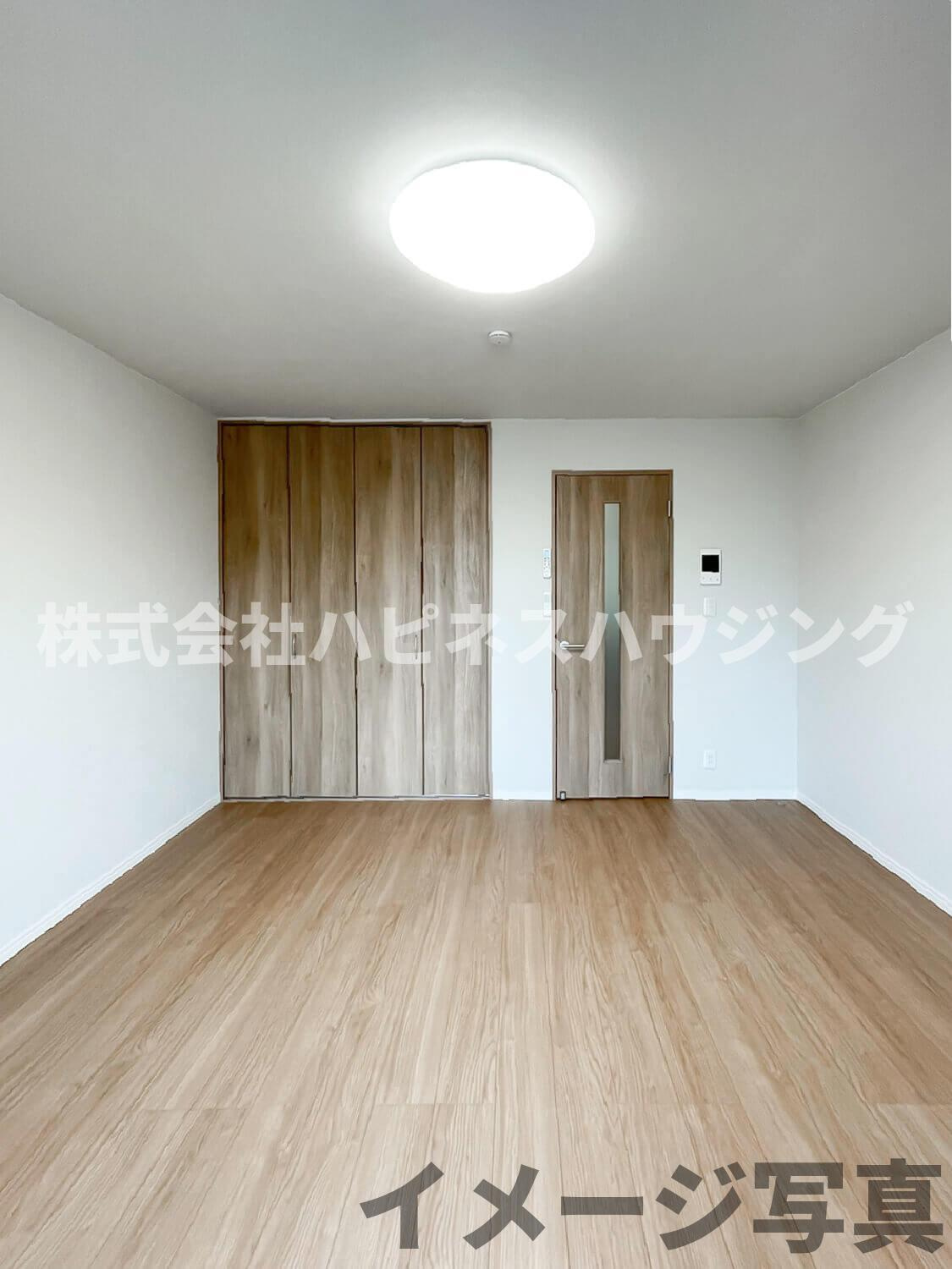 （仮称）キャメル柏の葉キャンパス7Aの内装|使いやすい居間です