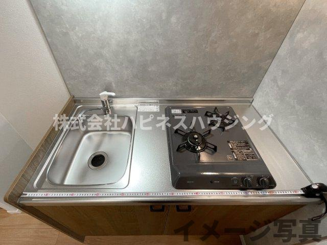 （仮称）キャメル柏の葉キャンパス7Aのキッチン|お料理しやすいキッチンです