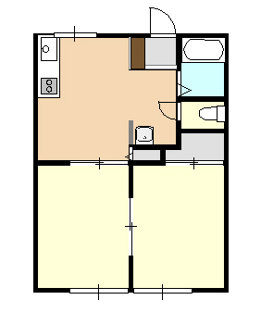 【間取り】 | 小森ハイツ
