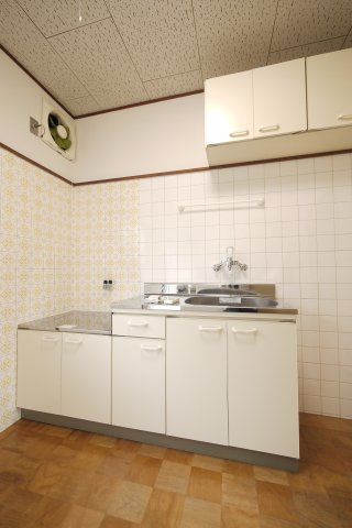 カーサ岡南のキッチン|※写真は別の部屋のものです。