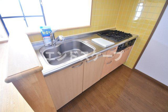 コムフォートワンのキッチン|高崎、前橋のお部屋探しはエンドスケープまで！お客様の理想お聞かせ下さい♪