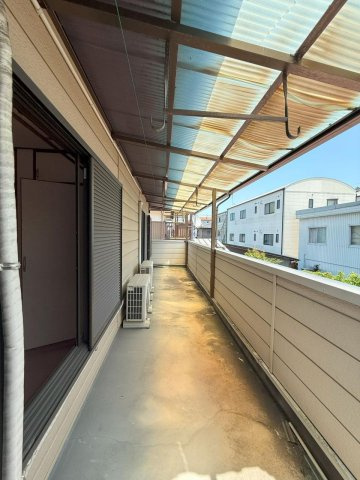 高知市若草町　中古戸建てのバルコニー