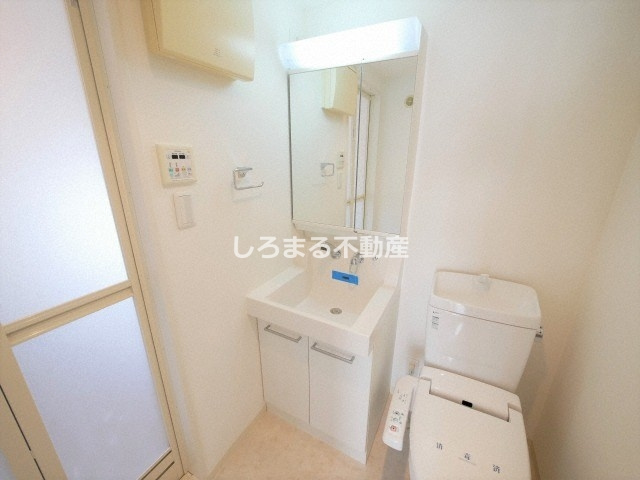 レジディア谷町の洗面所