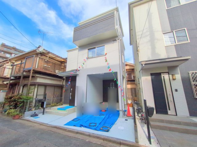 富士見市上沢１丁目の新築一戸建の外観|設計・建設住宅性能評価書W取得で安心の新築一戸建て♪

