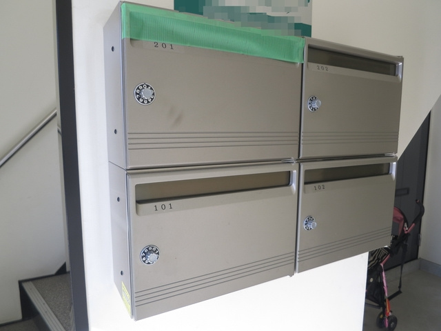 グレースハイツのその他共用部分|郵便受けです。