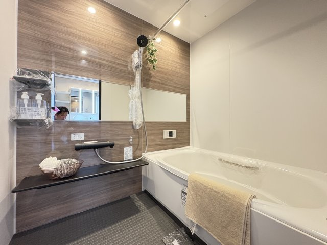 コージースクエア大和八木の浴室|のびのび入浴できる1坪タイプシステムバス