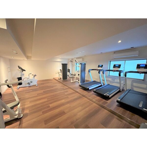 リビオメゾン新大阪のその他共用部分|入居者専用無料ジム　8時〜21時利用可