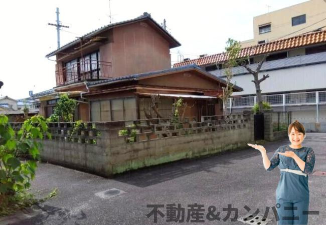 松山市清水町４丁目の売地の外観|外はこのようになっています