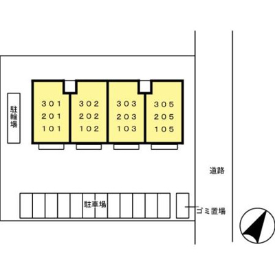 【区画図】 | ボヌール藤