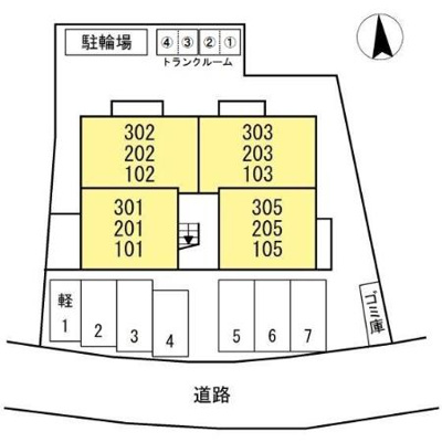 【区画図】 | D-room樋井川３丁目