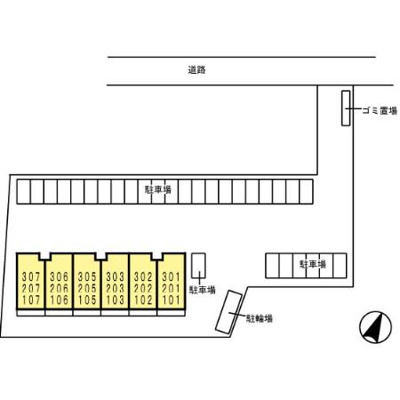 【区画図】 | セジュール賀茂