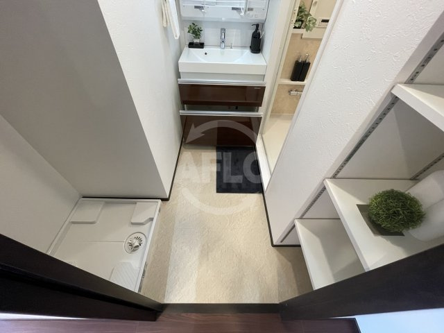 プレジオ海老江の洗面所|プレジオ海老江　洗面脱衣所