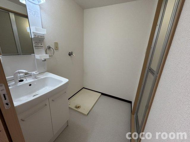 ソレイユの洗面所