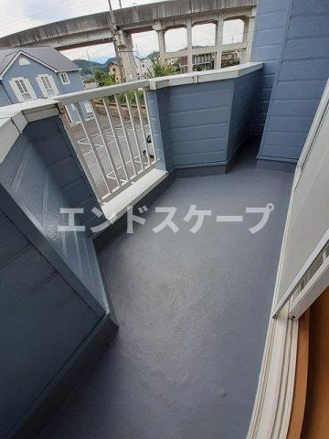 ヴィラ　Ａのバルコニー|高崎、前橋のお部屋探しはエンドスケープまで！お客様の理想お聞かせ下さい♪