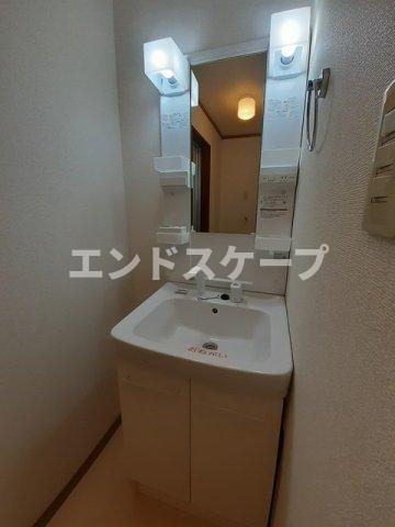 ヴィラ　Ａの洗面所|高崎、前橋のお部屋探しはエンドスケープまで！お客様の理想お聞かせ下さい♪