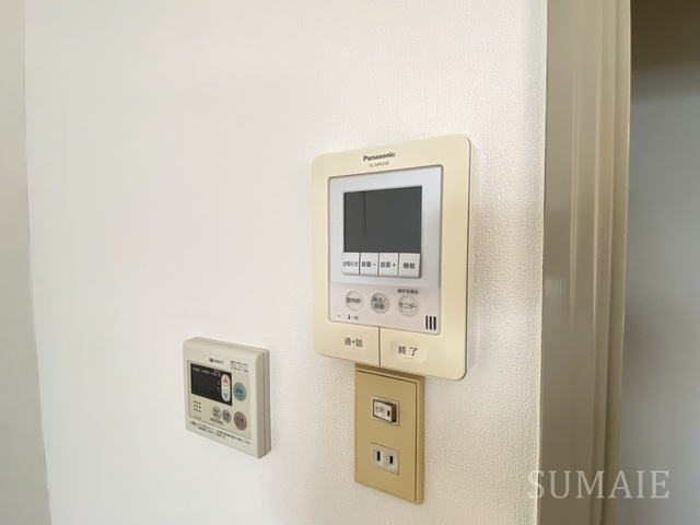 ウィーンハイツＡ棟のセキュリティ|モニター付きインターホンです☆