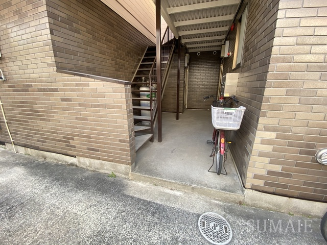 ウィーンハイツＡ棟のエントランス|エントランスです！