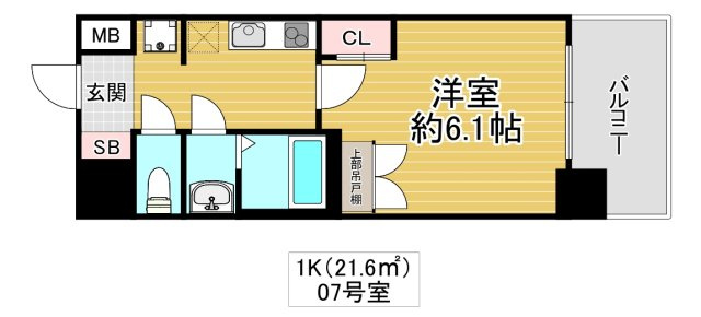 LUMINOUS放出の間取り